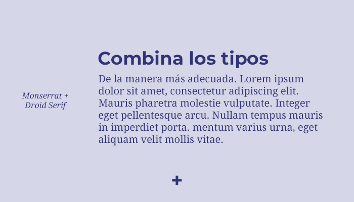 Utiliza la tipografía adecuada, que aporte personalidad Utiliza la tipografía adecuada, que aporte personalidad