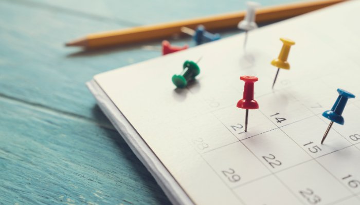 Sé constante y planifica con antelación