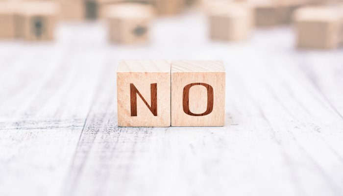 Decir "no" también construye marca Decir "no" también construye marca